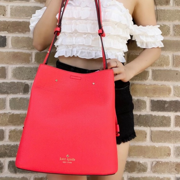 Kate Spade Martin Large Bucket Bag Shoulder Tote - Picture 6 of 8